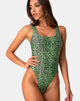 Image de Drela Swimsuit in Rar Leopard Lime