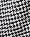 Pied de poule noir et blanc