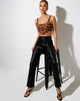 Image de Elix Crop Top in Persian Night Flock Brown