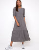 Image de Ellery Maxi Dress in Check it Out Black