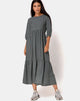 Image de Ellery Maxi Dress in Check it Out Green