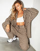 Image de Marcella Shirt in Tan Black Gingham