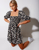 Image de Eltra Babydoll Dress in Mini Daisy Black