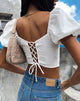 Image de Eunji Crop Top in White