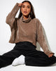 Image de l'Evie Jumper in Chenille Brown