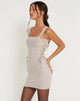 Image de la mini robe Ezilly en lait d'avoine