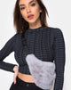 Image de Bumbag en fourrure grise