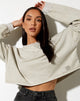 Image de Fawly Crop Top in Coconut Milk Cherub Lamour Label Embro