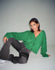 Image de Faya Cardi en tricot vert