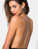 Image de Fern Bodice en velours Diamond Black