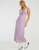 Image de Fiaso Midi Dress in Ditsy Rose Lilac