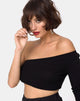 Image de Fiax Top in Rib Black