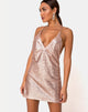 Image de Ringo Finn Dress in Rose Sequin