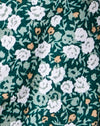 Champ floral vert