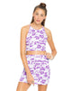 Image de Motel Folly Crop Top in Monorose Lilac