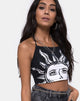 Image de Fonda Crop Top in Sun Moon and Star Placement