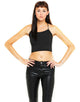 Image de Fonda Halter Crop Top in Black