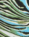 Zebra Warped Bleu