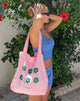 image de MOTEL X BARBARA Barbs Tote Bag in Pink Motel Floral