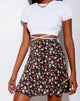 Image de la mini-jupe Gaelle, Courtney Floral