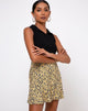 Image de la jupe Gaelle en Mini Bloom Jaune