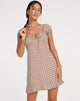 Image de la Mini robe Galaca en Mini vichy