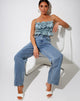 Image de Gamera Cami Top in Satin Silver