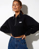 Image de Gandi Crop Top in Black with Motel Work Clothing Label