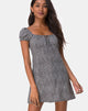 Image de la robe Gaval en léopard Ditsy Grey