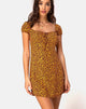 Image de la mini robe Gaval en Ditsy Rose Marigold