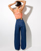Image de Givas Crop Top in Tangerine Tie Dye