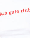 Club des mauvaises filles blanches en rouge