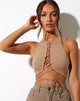 Image de Giwta Crop Top in Biscuit