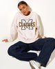 Image de Glan Sweatshirt in Winter White M Classics Mix Embro