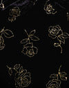 Tampon rose noir et or