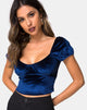 Image de Glaty Top in Velvet Navy