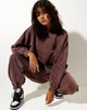 Image de Glo Sweatshirt in Brown Wash LAmour Motel Embro