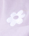 Pastel Lilas Daisy Embro