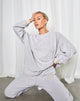 Image de Glo Sweatshirt en lait de coco Cherub LAmour Embro