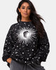 Image de Shine Sweatshirt in Black Cosmos
