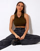 Image de Guaco Crop Top in Rib Khaki