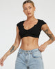 Image de Guanna Crop Top in Black