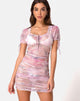 Image de la robe Guenetta en maille rose Pegasus
