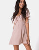 Image de la robe Guenette en satin Dusty Rose