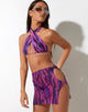 Image de la mini-jupe Gumia, Tropical Rave Pink