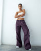 Image de Hansa Cargo Trouser en Panama Dark Purple