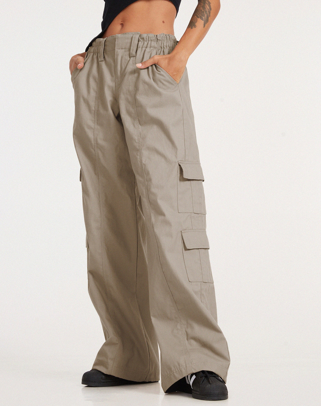 Pantalon cargo Hansa en pierre