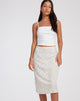 image de Harriet Midi Skirt in Pretty Petal Ivory