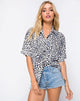 Image de la chemise hawaïenne en dalmatien