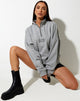 Image de Hazy Sweatshirt in Grey Marl When Will We Dance Again